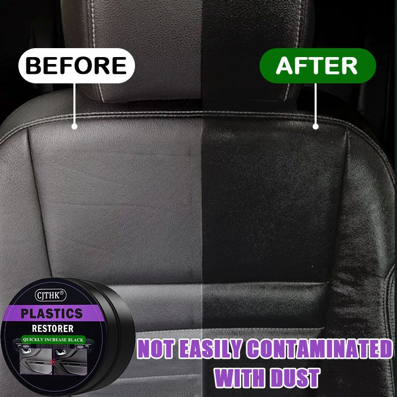 Car Plastic Restorer Back To B - Leather Cleaner Interior ulasan dan harga