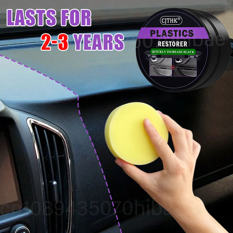 Car Plastic Restorer Back To B - Leather Cleaner Interior ulasan dan harga